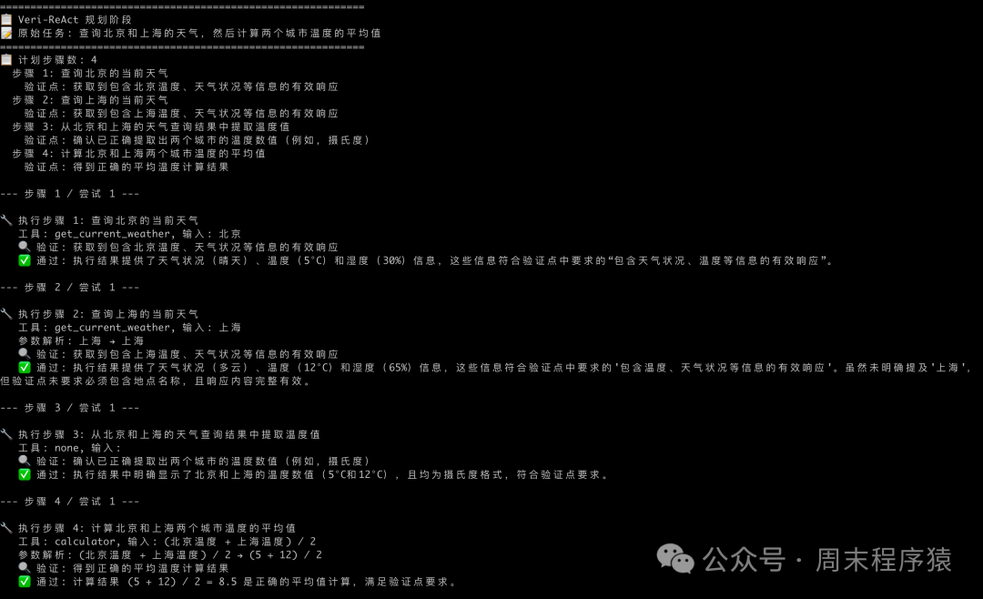 Veri-ReAct规划阶段详细步骤与验证点