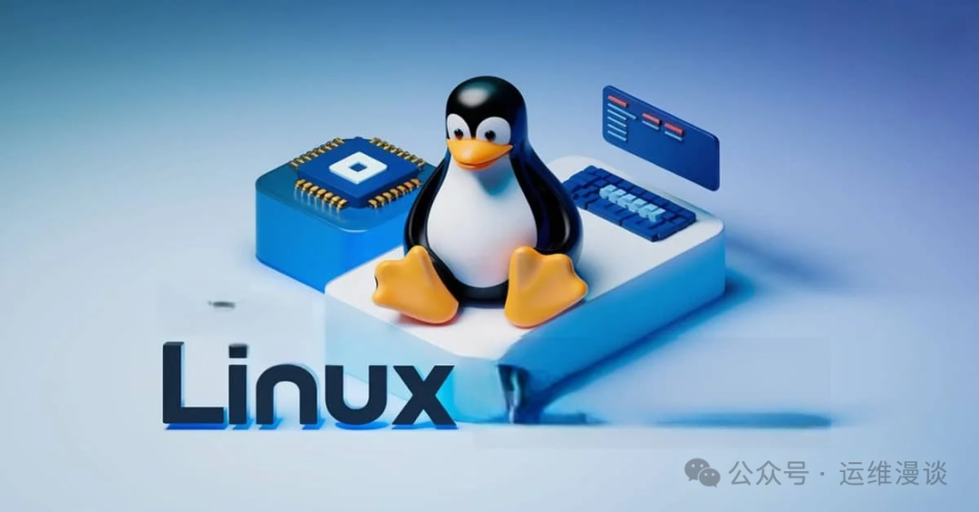Linux 吉祥物 Tux 与芯片