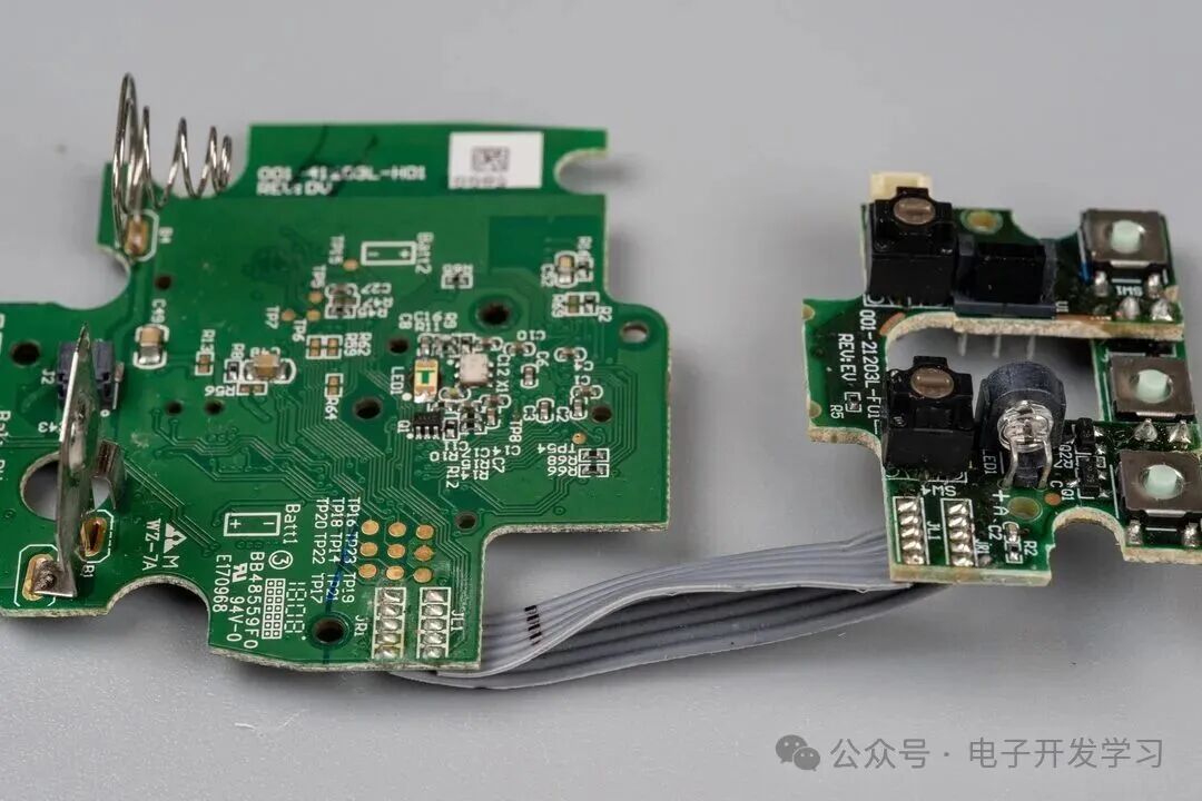 主板与按键板连接关系对照