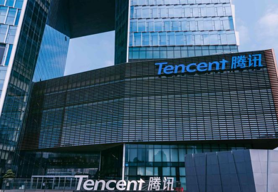 腾讯总部科技感建筑外观