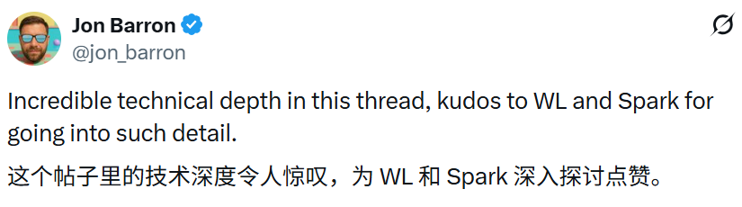 网友Jon Barron的推文截图