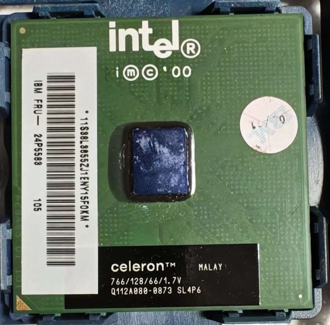 Coppermine Celeron 766处理器