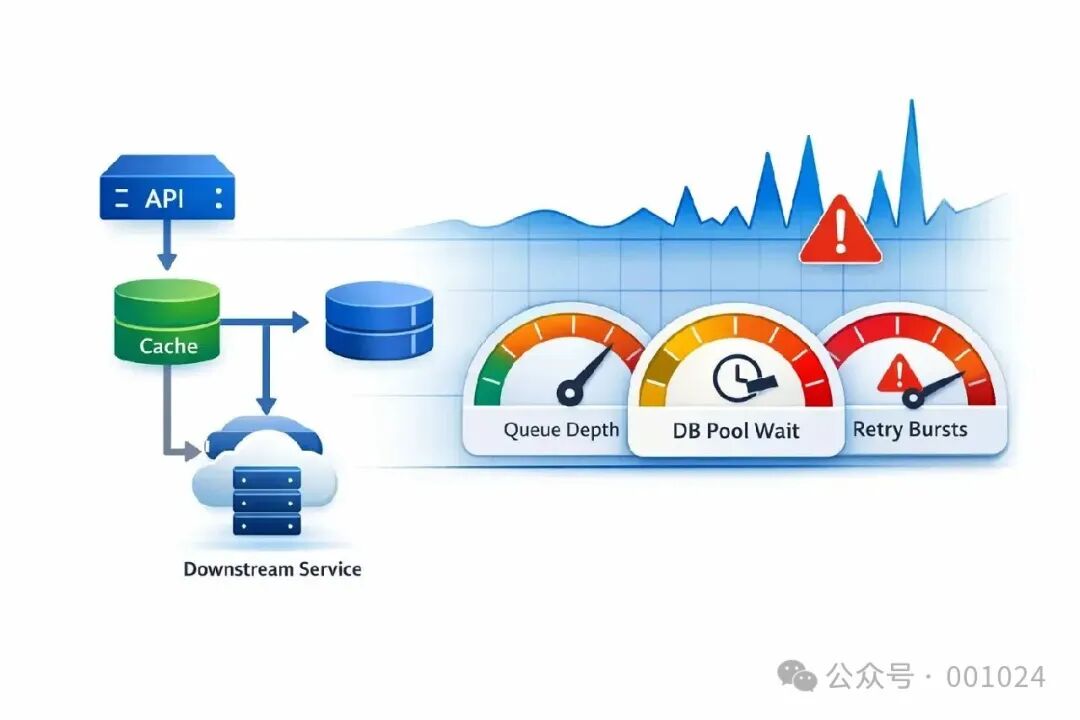 系统架构与性能监控示意图