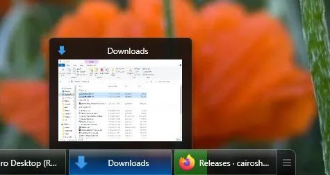 Cairo Shell桌面概览
