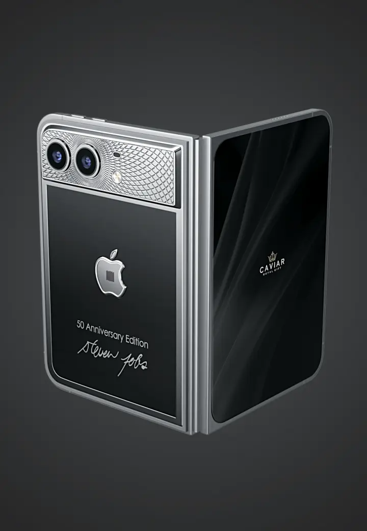 Caviar iPhone Duo 定制背板细节渲染图