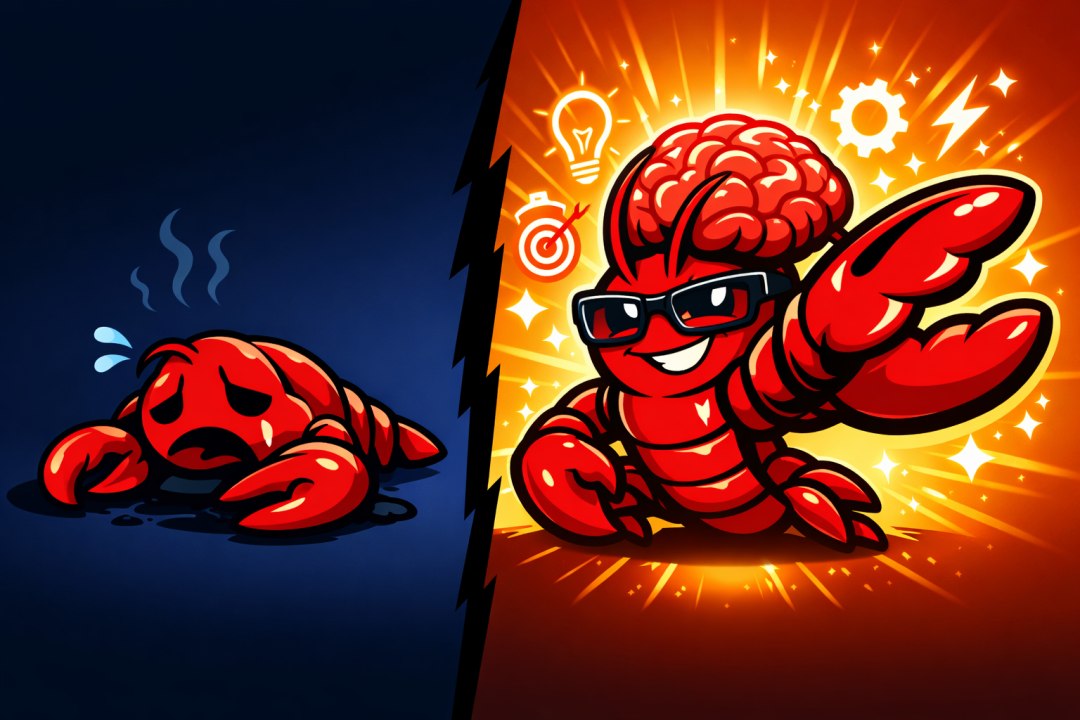 OpenClaw智能体开发前后对比