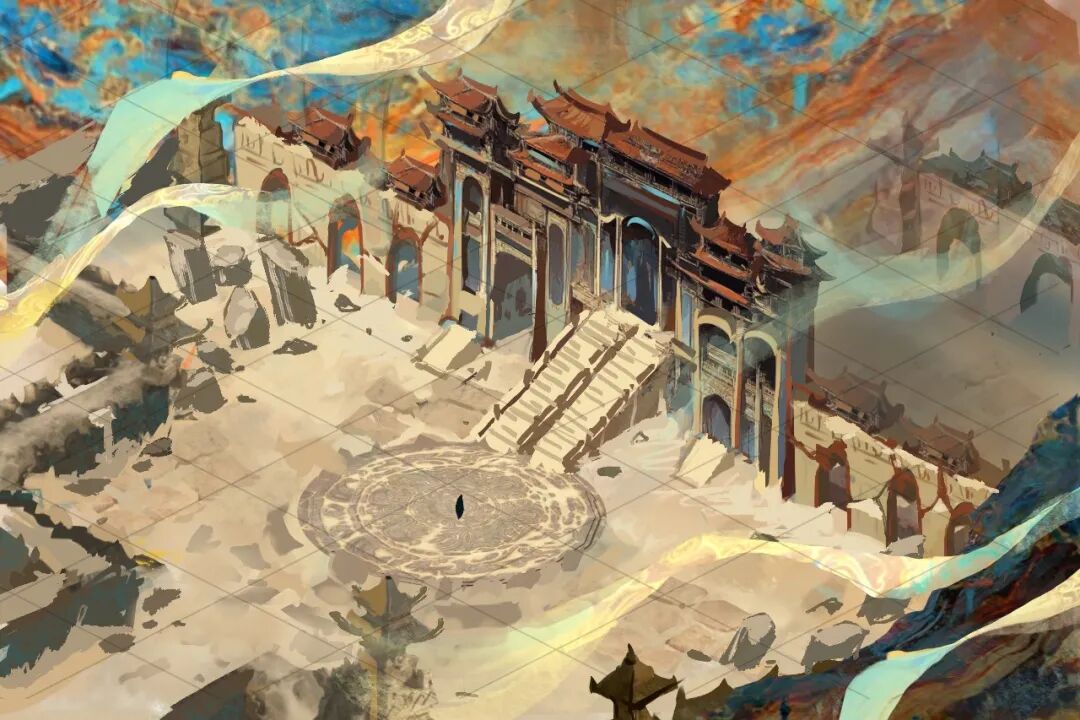 《墨境》东方奇幻风格概念插画