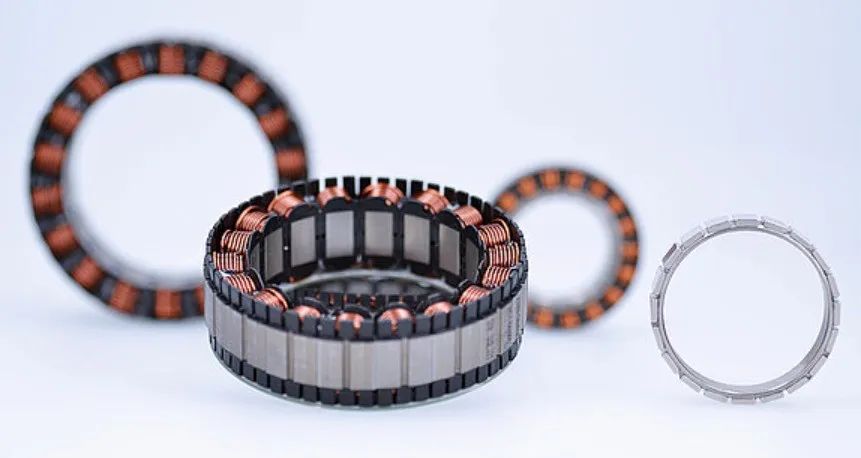 TQ Robodrive 电机定子组件特写