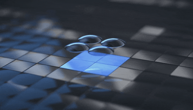 传统方案与全像素全向对焦方案在动态场景下的效果对比动画