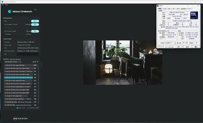 CineBench R2024多核