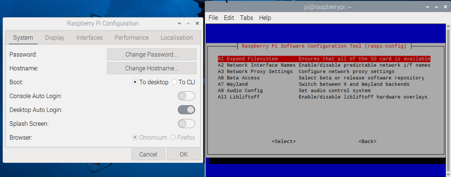 命令行与图形界面配置工具对比
