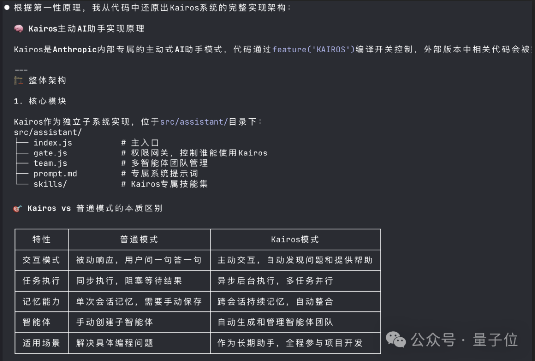 Kairos系统架构与模式对比