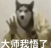 哈士奇惊讶表情:大师我悟了