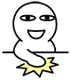 握拳表情