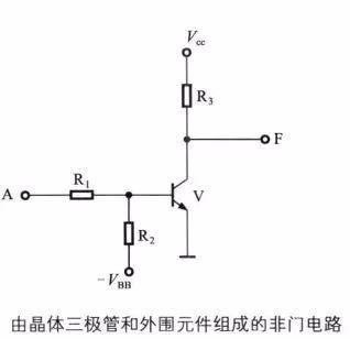 晶体三极管构成的非门电路