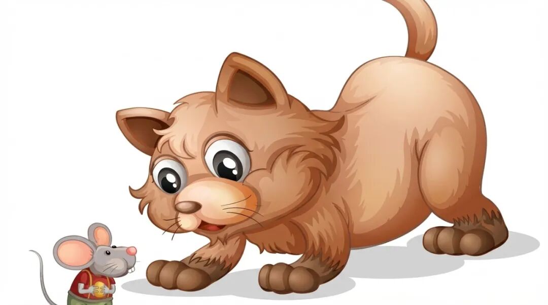 卡通猫鼠参考图