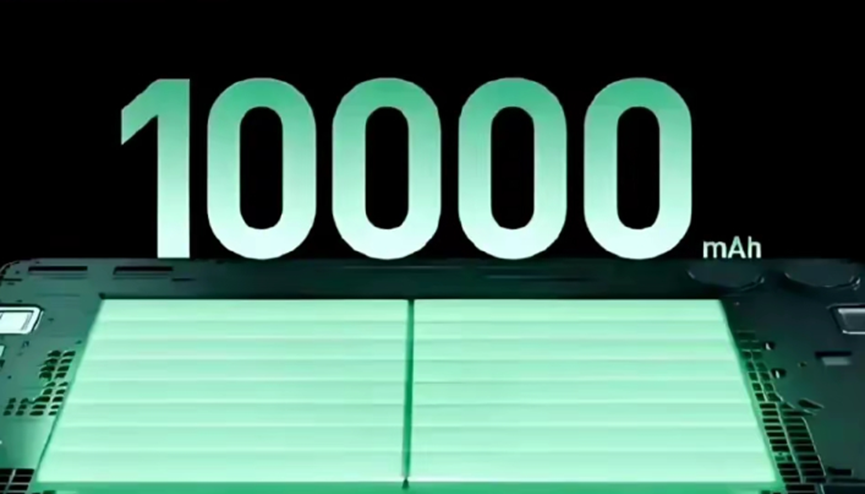 发光数字“10000 mAh”科技感图片