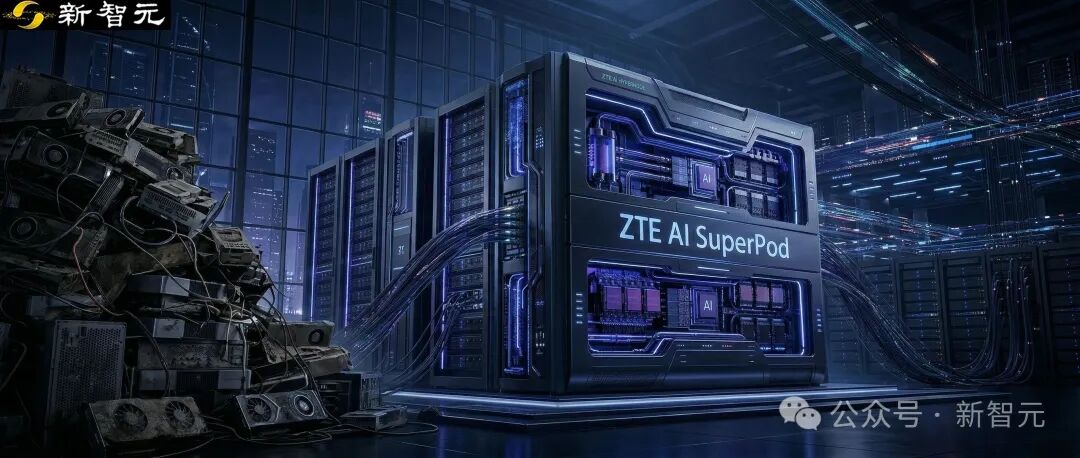 中兴通讯ZTE AI SuperPod超节点机柜