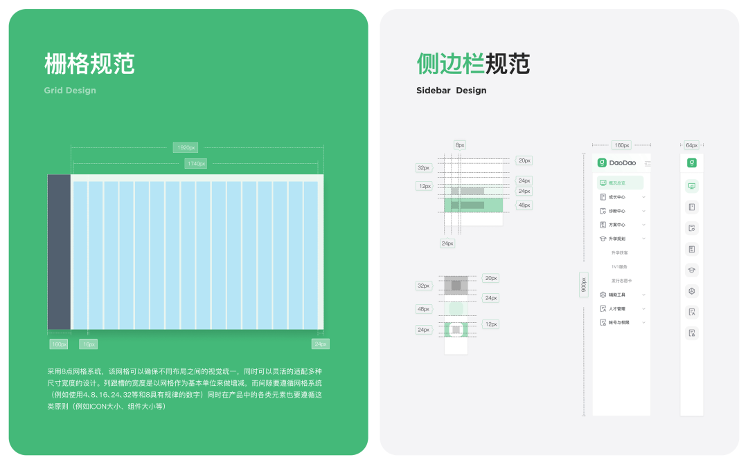 栅格系统与侧边栏规范