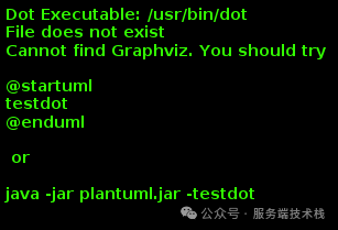 TTL运行环境Graphviz检测错误信息