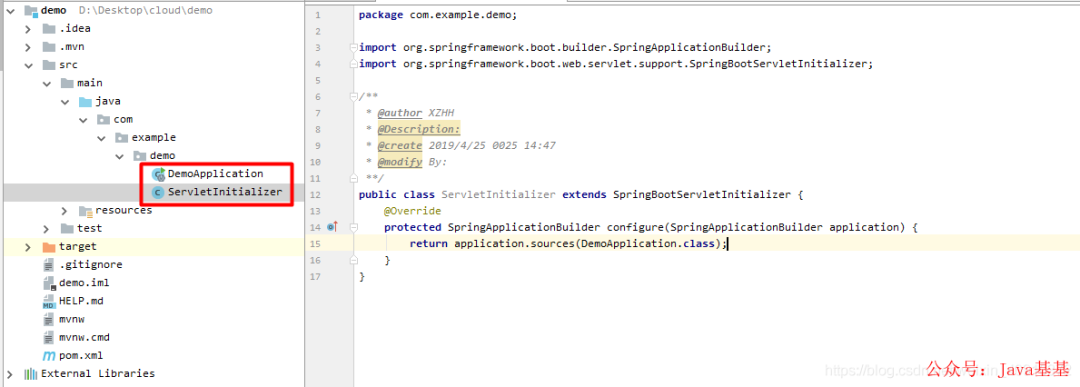 ServletInitializer类代码示例