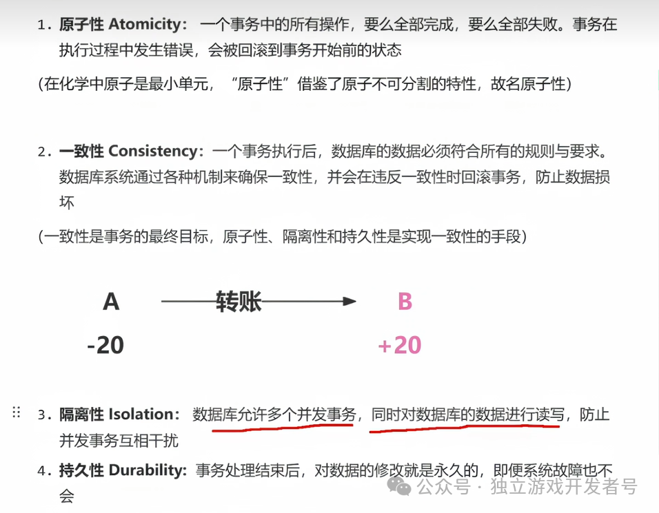 数据库事务ACID特性图解