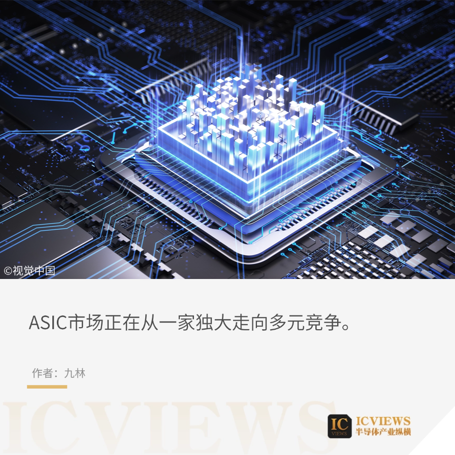 ASIC市场正在从一家独大走向多元竞争