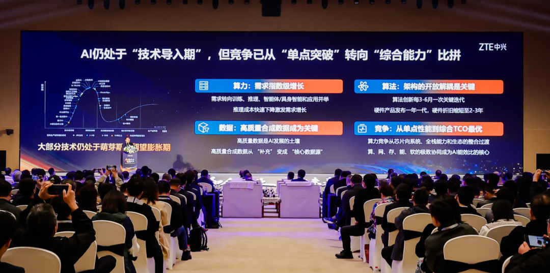 ZTE中兴分析AI产业从单点突破转向综合能力比拼