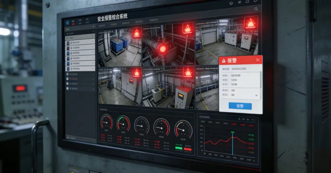 工业报警综合系统界面