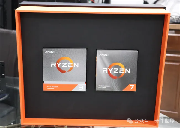AMD锐龙Ryzen 9和Ryzen 7处理器包装