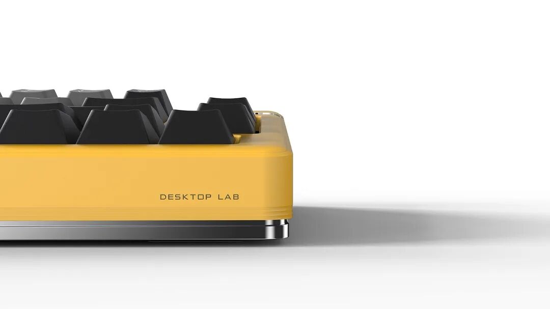 黄色外壳DESKTOP LAB机械键盘