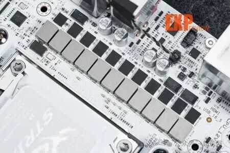 供电区域电感特写