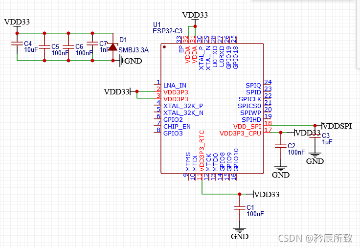 使用立创EDA设计ESP32-C3开发板：从原理图到PCB全流程详解 - 图片 - 7