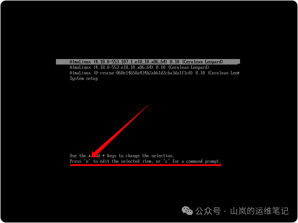 CentOS 8/RHEL 8启动菜单界面