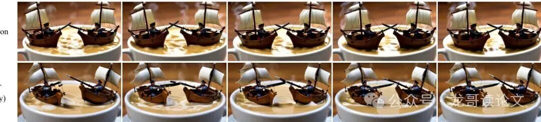 MonarchRT生成示例：咖啡杯中的海盗船