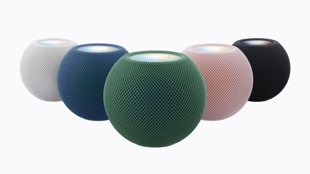 HomePod mini 2 五种配色