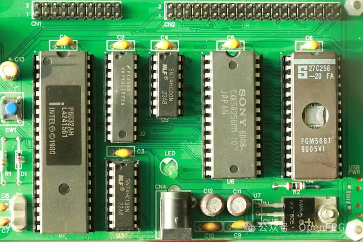 另一款紧凑的8051系统板