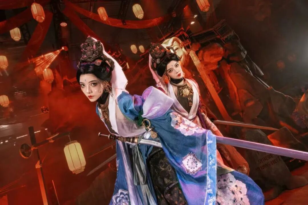 燕云十六声古风武侠角色战斗场景
