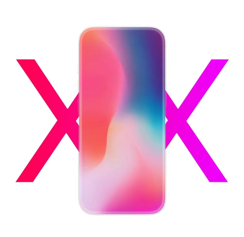 产品宣传图：四曲面屏 iPhone 概念