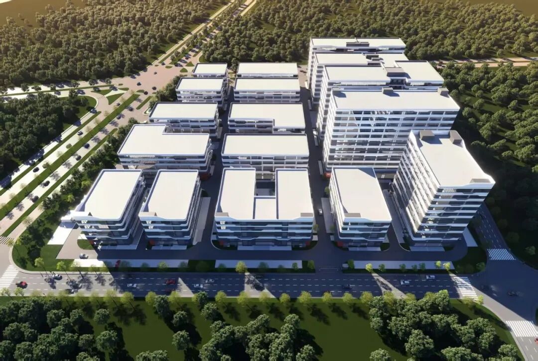 京东智能产业园广州花都项目效果图