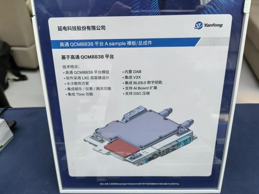 延电科技基于QCM8838平台的展板