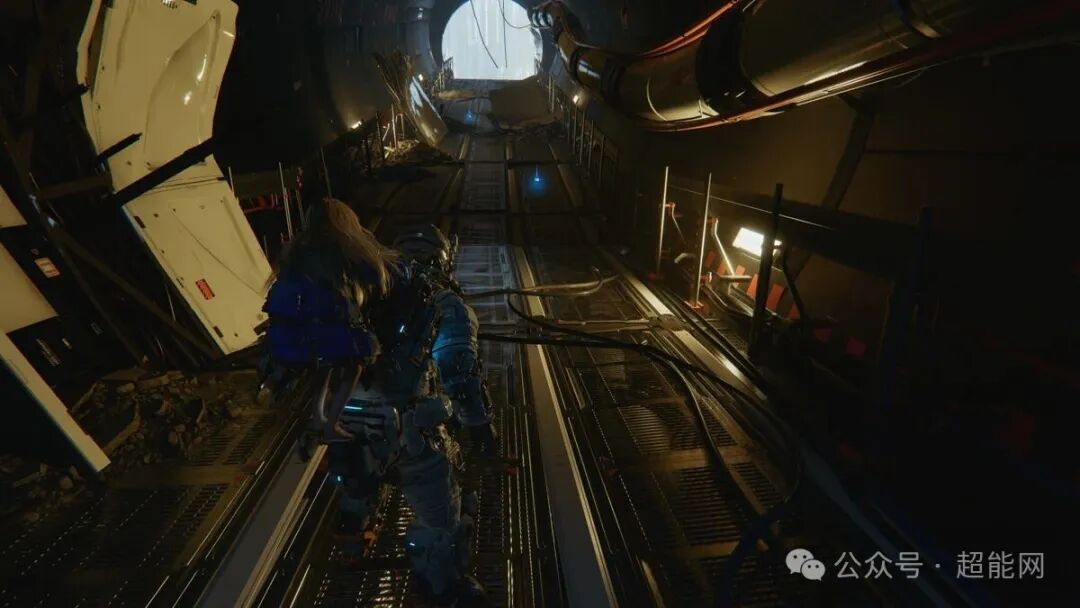 普通光追，管道场景，路面反射更自然