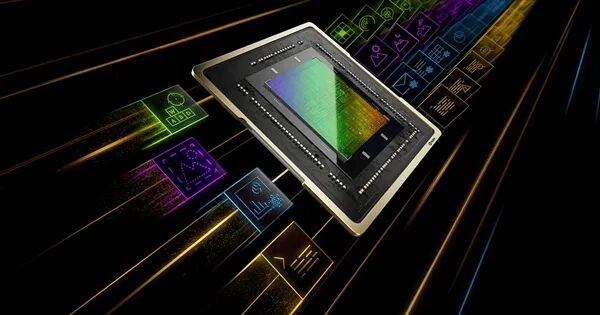 NVIDIA AI芯片设计概念图:芯片与数据流