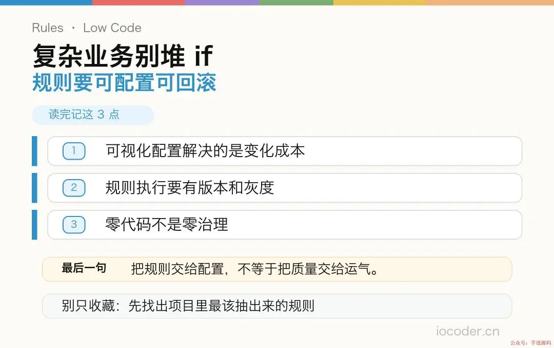 规则引擎设计原则总结