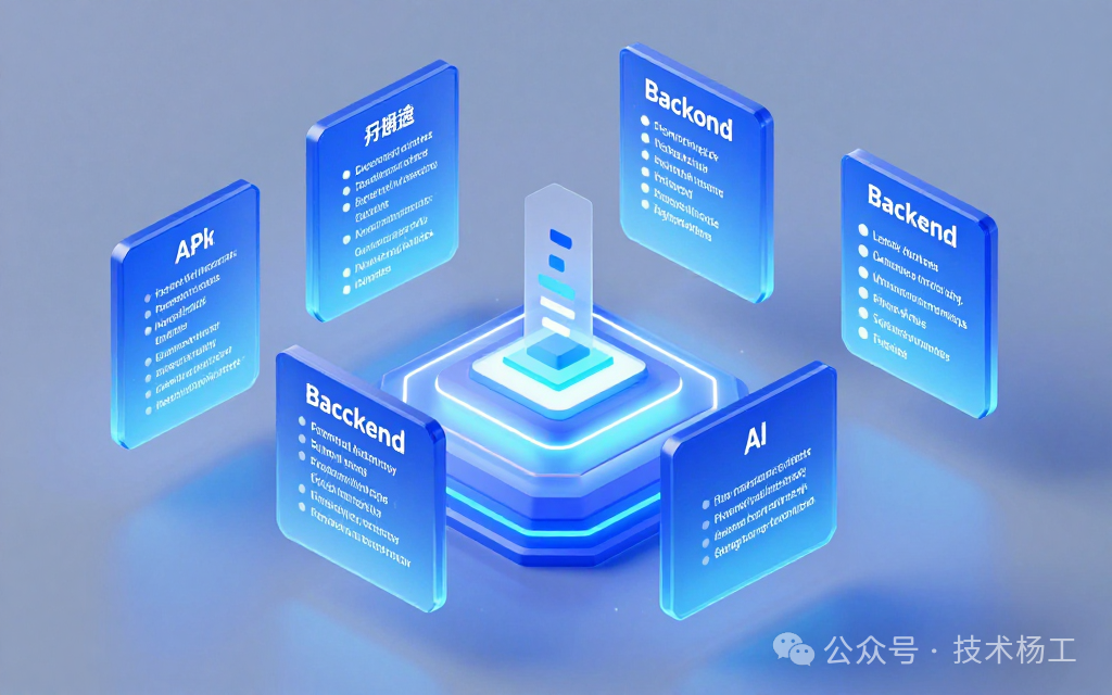 Awesome列表技术领域分类示意图
