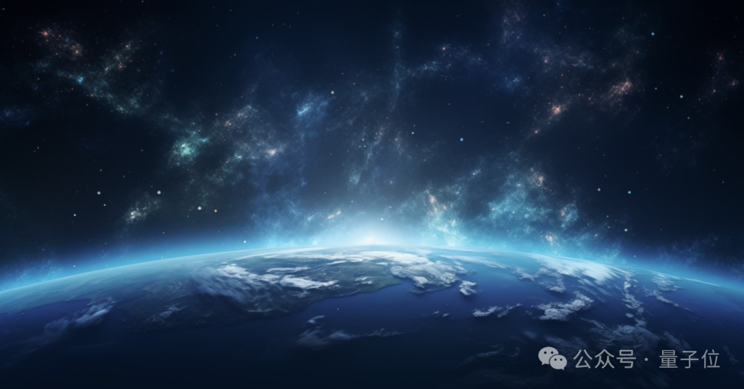 从太空视角拍摄的地球