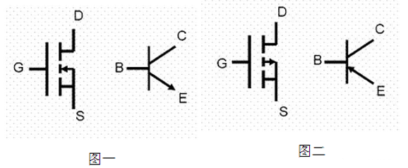 MOSFET与BJT晶体管引脚对比图