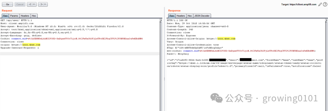 CORS错误配置验证