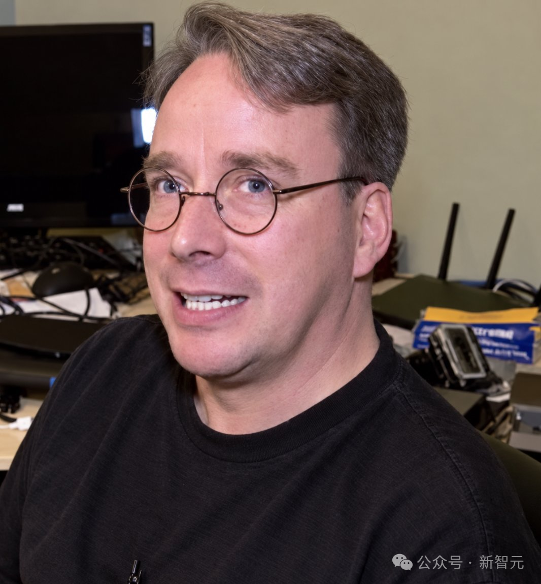 Linus Torvalds 演讲照片