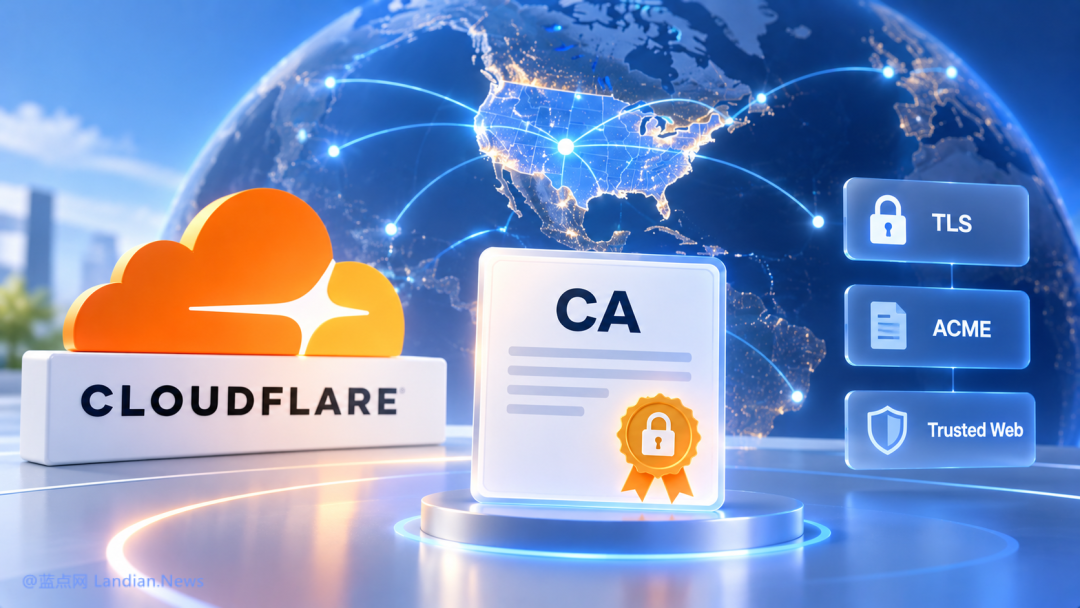 Cloudflare公共CA概念图:TLS证书、ACME协议与受信Web